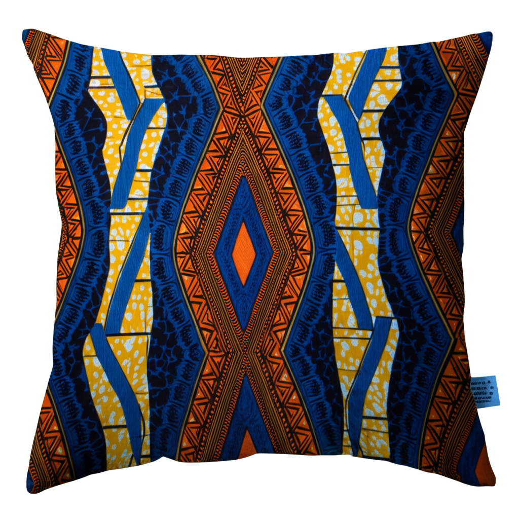 Ankara Throw Pillow Cover